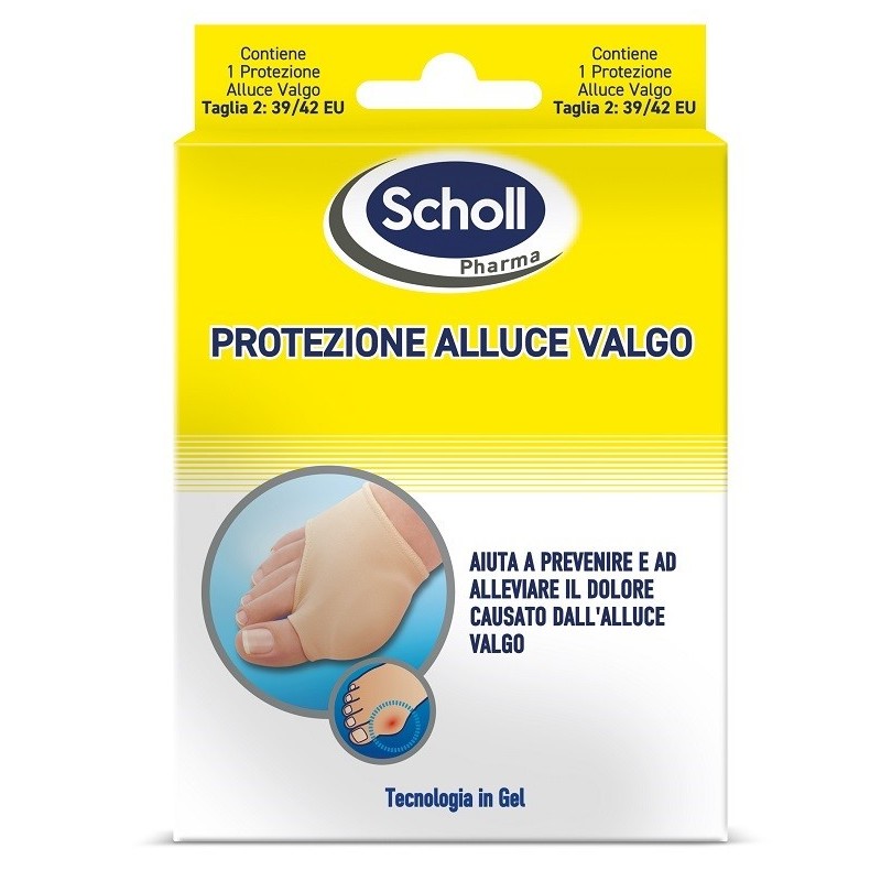 Protezione alluce valgo scholl l