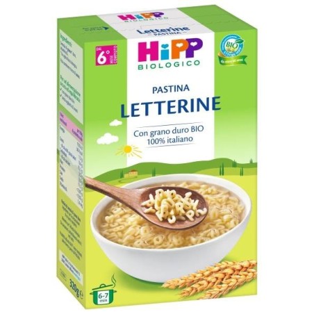 Hipp bio pastina letterine 320 g