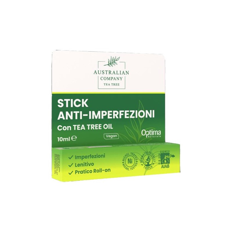 Australian tea tree stick anti imperfezioni roll on 10 ml Australian tea tree stick anti imperfezioni roll on 10 ml