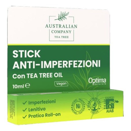 Australian tea tree stick anti imperfezioni roll on 10 ml Australian tea tree stick anti imperfezioni roll on 10 ml