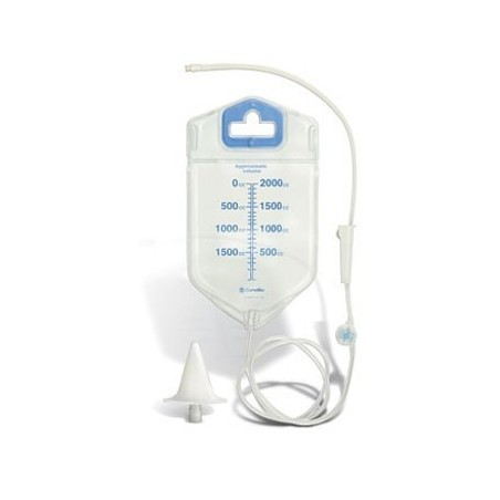 Irrigatore visiflow con cono removibile e utilizzare in abbinamento alle sacche di scarico iridress 1 pezzo Irrigatore visiflow con cono removibile e utilizzare in abbinamento alle sacche di scarico iridress 1 pezzo