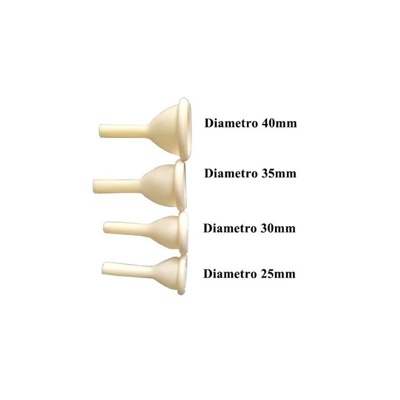 Catetere esterno per uomo securdrain via' penilat diametro 35 mm+striscia bi-adesiva guaina colore bianco/giallo 30 pezzi