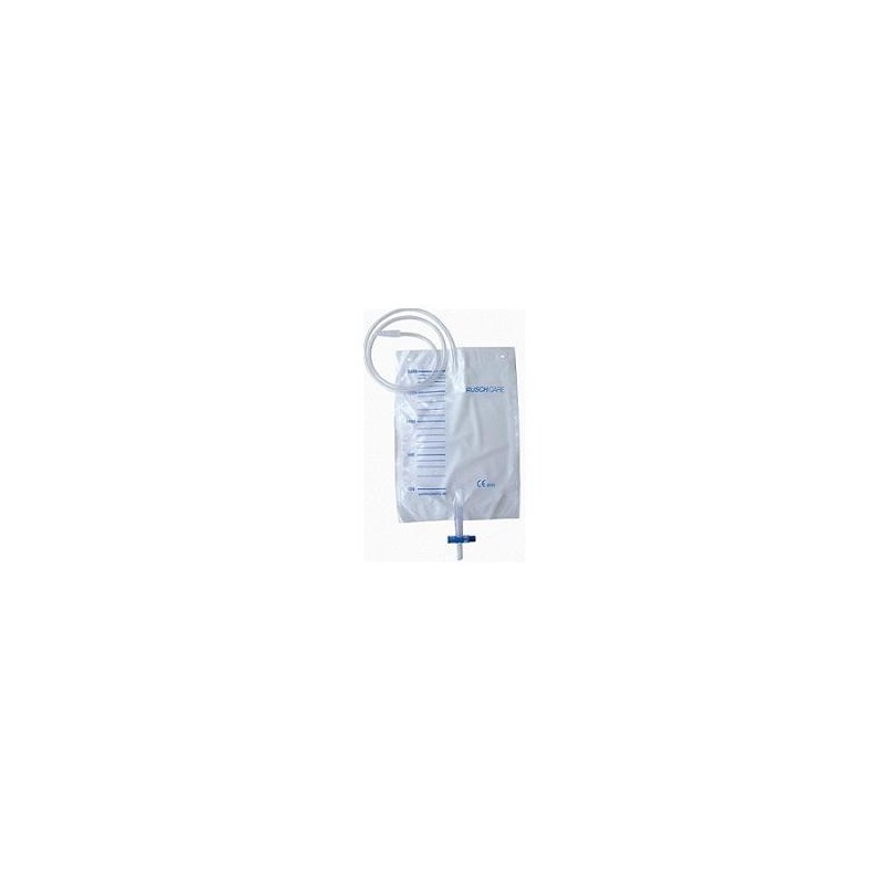 Sacca di drenaggio letto per incontinenza 2000ml in pvc convalvola di non ritorno e scarico sterile gocciolatoio filtroad aria c