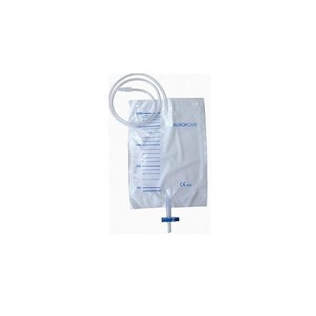 Sacca di drenaggio letto per incontinenza 2000ml in pvc convalvola di non ritorno e scarico sterile gocciolatoio filtroad aria c