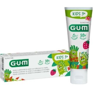 Gum kids monster 3/6 dentifricio bimbi 50 ml