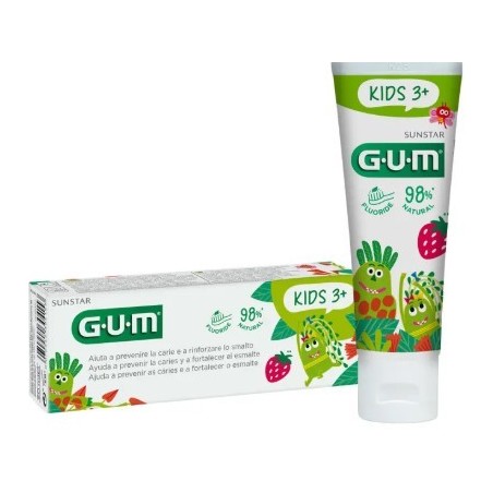 Gum kids monster 3/6 dentifricio bimbi 50 ml Gum kids monster 3/6 dentifricio bimbi 50 ml