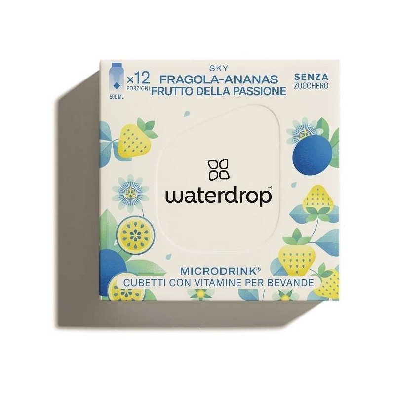 Waterdrop microdrink sky 12 cubetti