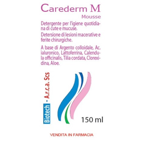 Carederm m mousse 150 ml