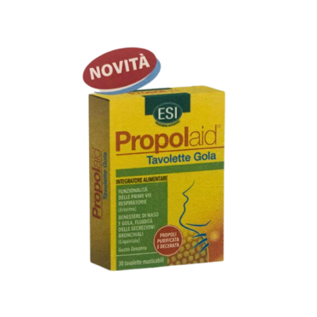 Esi propolgola zenzero 30 tavolette masticabili