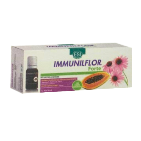 Esi immunilflor forte papaya 12 flaconcini mini drink Esi immunilflor forte papaya 12 flaconcini mini drink