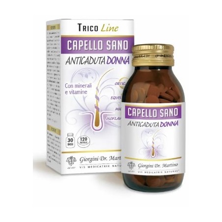 Capello sano anticaduta donna 120 pastiglie