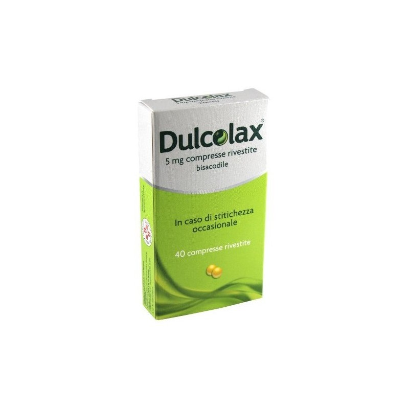 Dulcolax 40 compresse riv 5 mg
