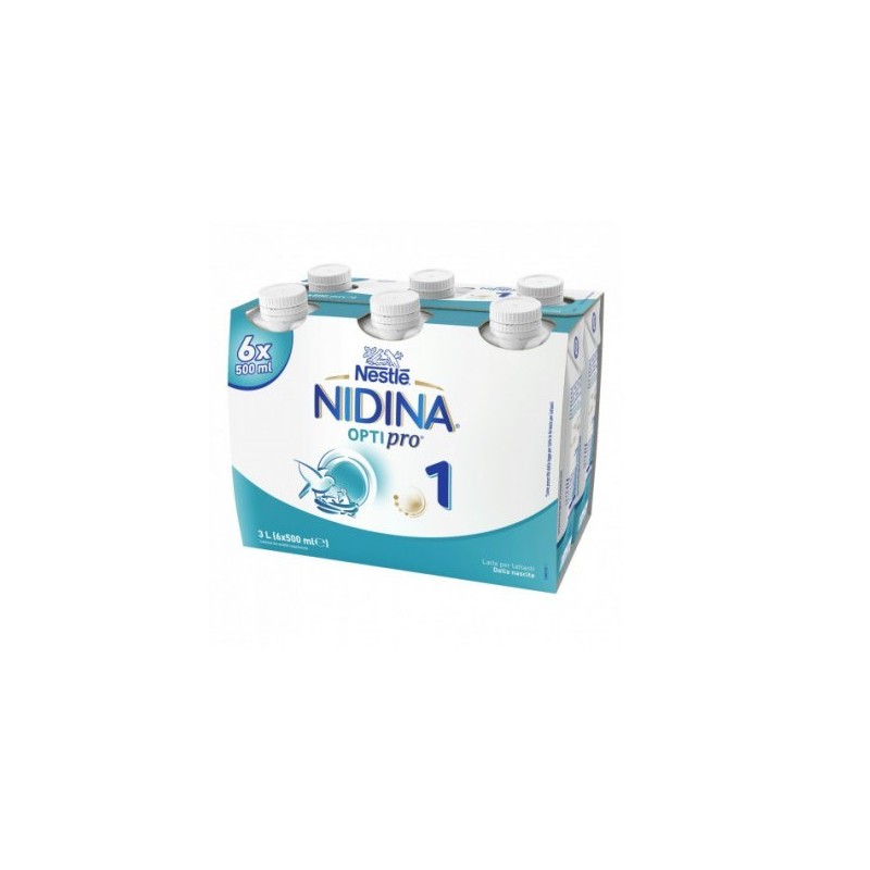 Nidina optipro 1 liquido 6 x 500 ml