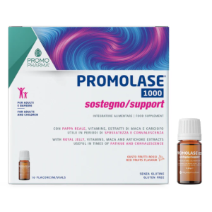 Promolase 1000 sostegno 10 flaconcini da 8 ml