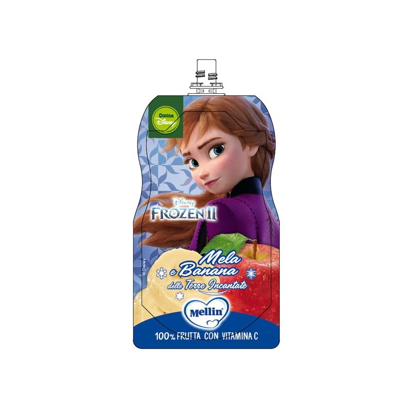 Pouch disney frozen mela banana 110 g