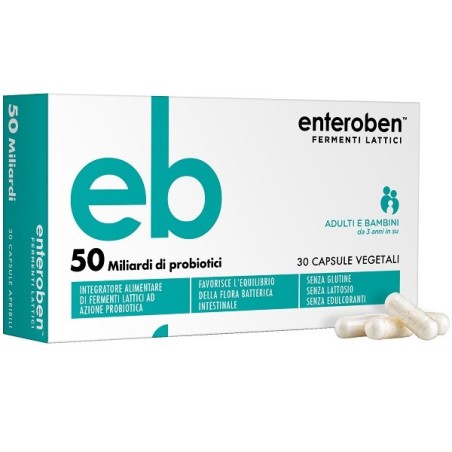 Enteroben 50mld 30 capsule vegetali