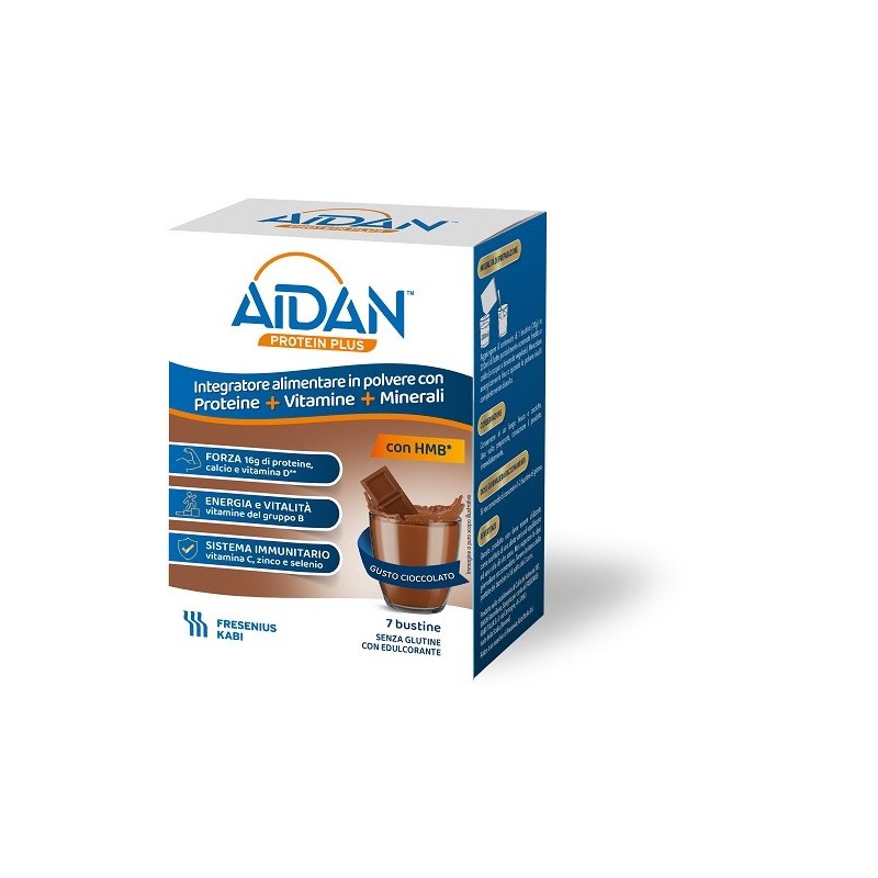 Aidan protein plus cioccolato 7 bustine
