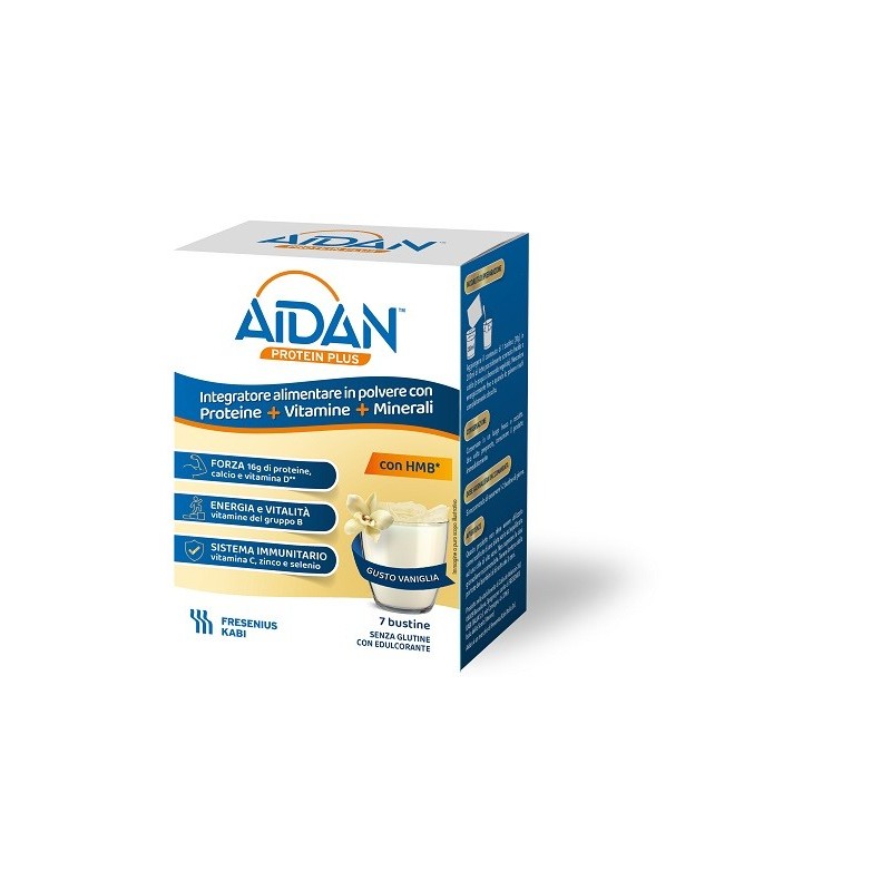 Aidan protein plus vaniglia 7 bustine