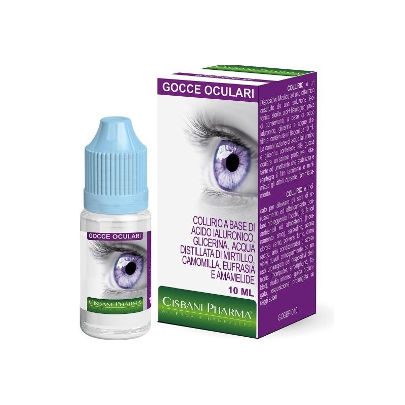 Collirio zeaxalutein cisbani pharma gocce 10 ml