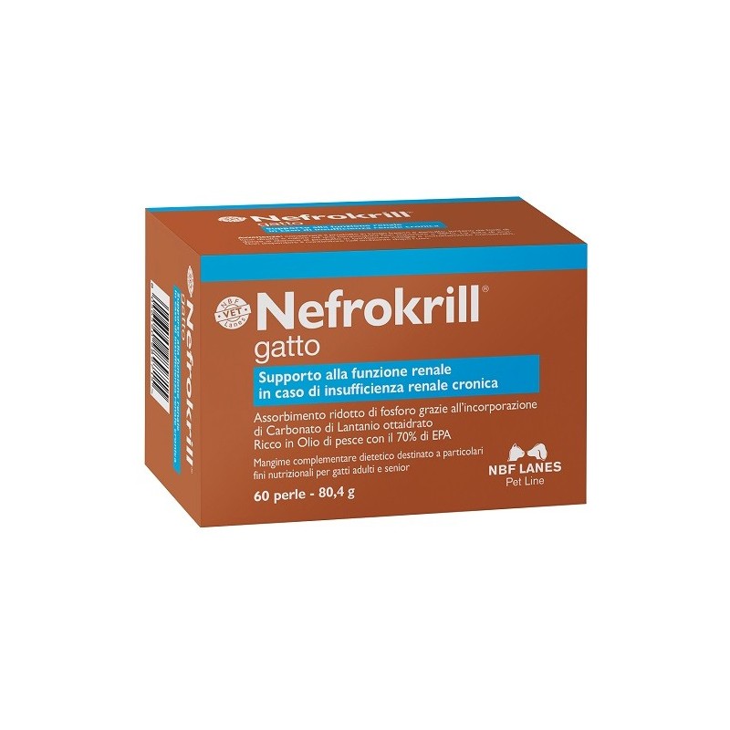Nefrokrill gatto 60 perle