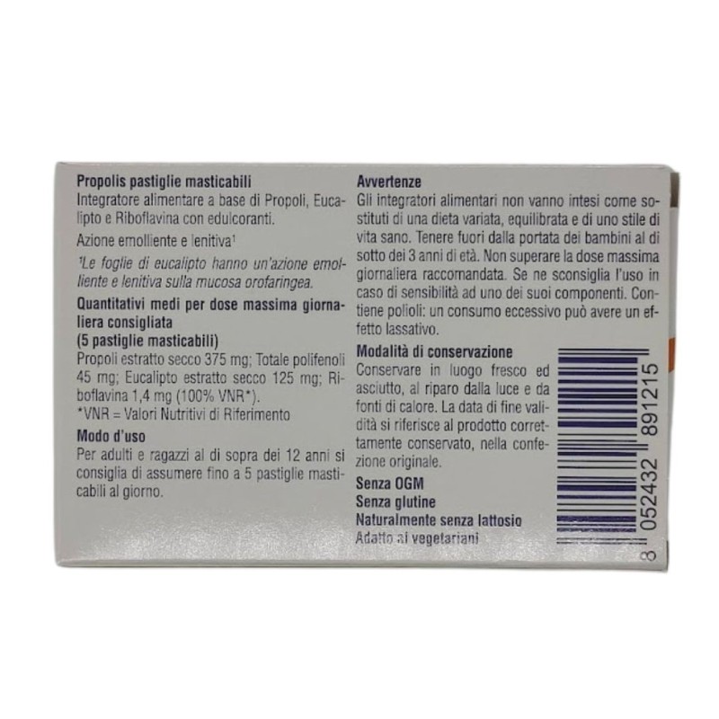 Propolis pastiglie mandarino 20 g