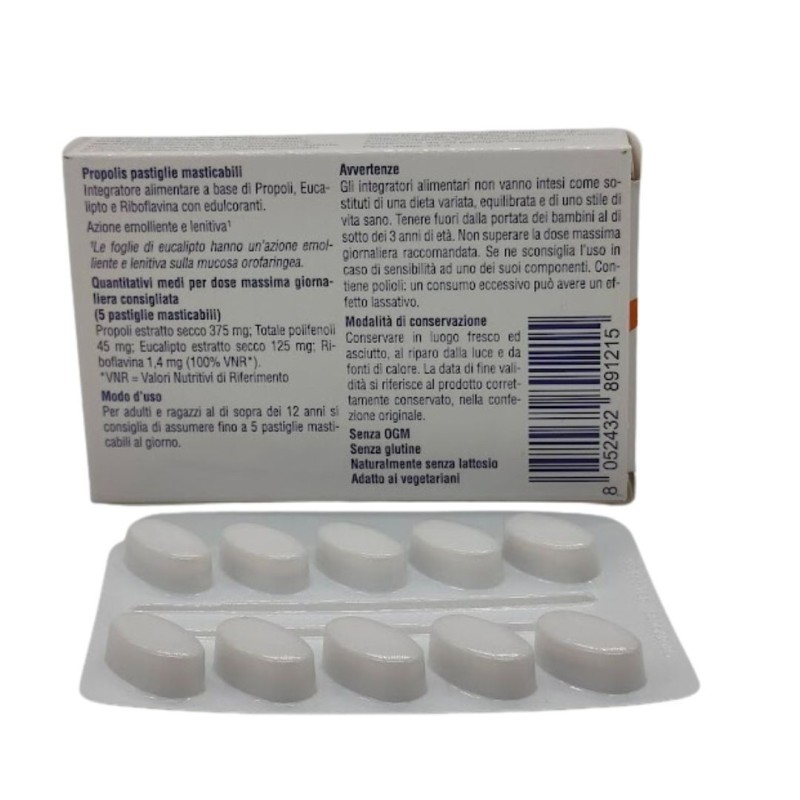 Propolis pastiglie mandarino 20 g