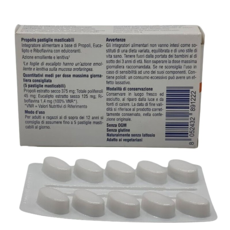 Propolis pastiglie menta 20 g