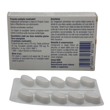 Propolis pastiglie menta 20 g