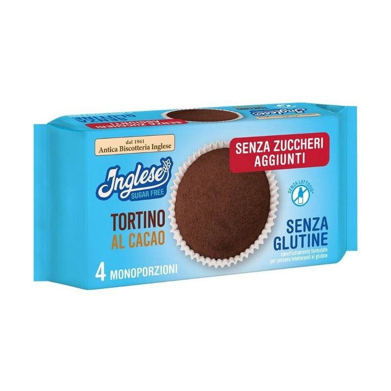Inglese tortino cacao senza zuccheri aggiunti 160 g