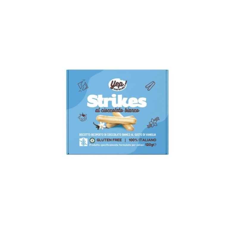 Yep merenda strikes vaniglia 120 g