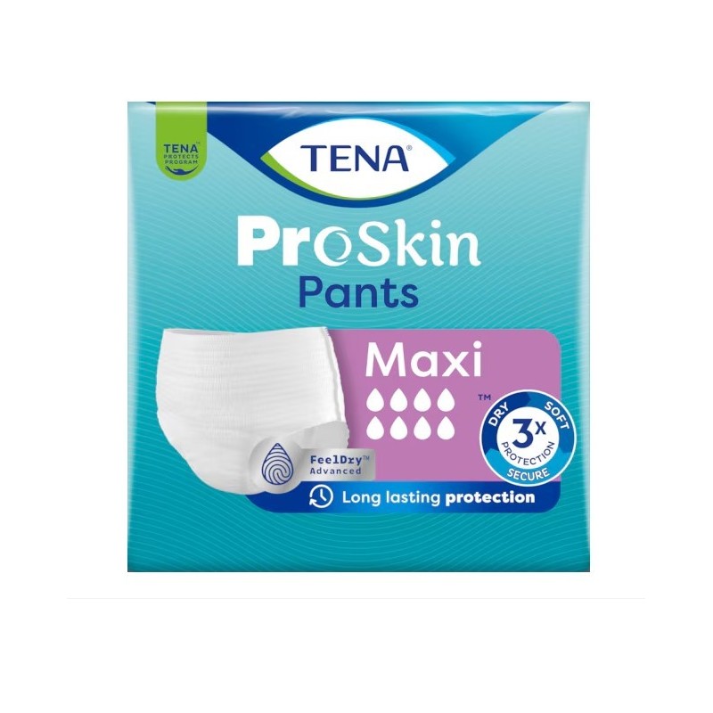 Pannolone a mutandina tena pants maxi l 8 pezzi