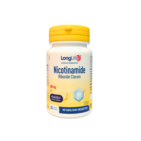 Longlife nicotinamide riboside cloruro 30 capsule Longlife nicotinamide riboside cloruro 30 capsule