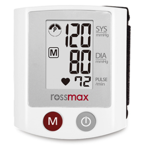 Misuratore di pressione da polso rossmax s150