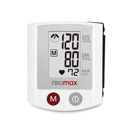 Misuratore di pressione da polso rossmax s150