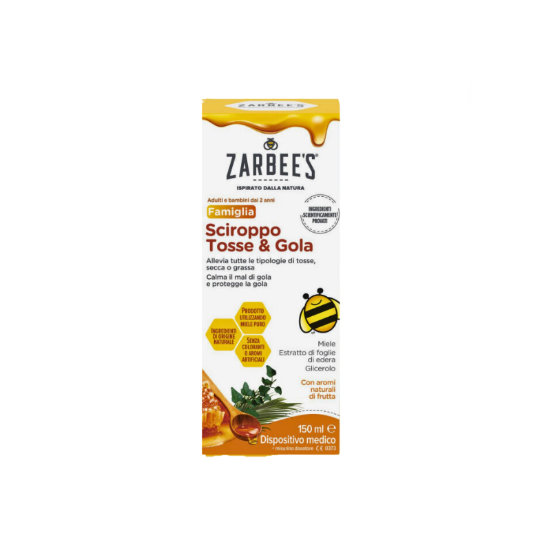 Zarbee's tosse gola sciroppo 150 ml