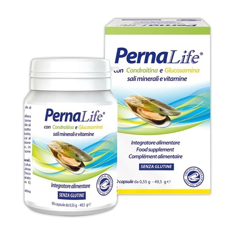 Pernalife glucosamina condroitina vitamine e minerali 90 capsule