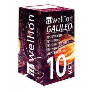 Strisce misurazione chetonemia wellion galileo strips 10 pezzi