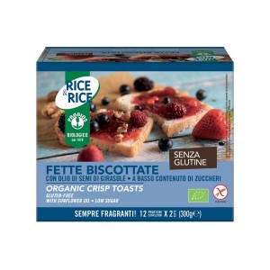 Rice&rice fette biscottate con olio di semi di girasole 300g