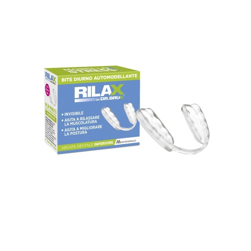 Dr brux bite rilax diurno trasparente Dr brux bite rilax diurno trasparente