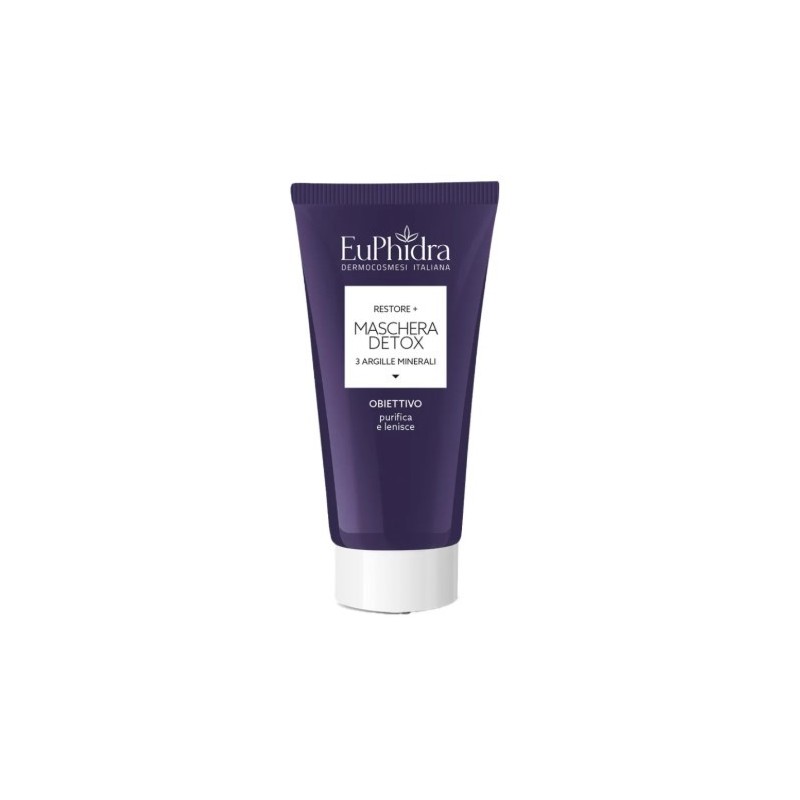 Euphidra maschera detox restore+ 75 ml