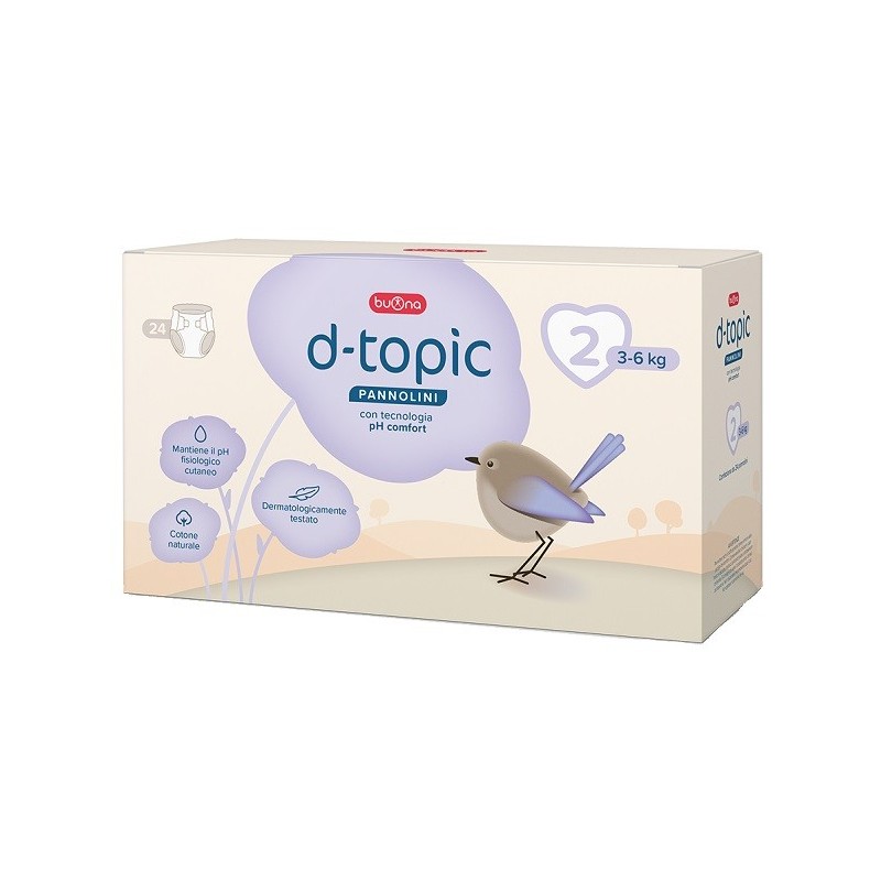 D-topic pannolini taglia 2 24 pezzi D-topic pannolini taglia 2 24 pezzi