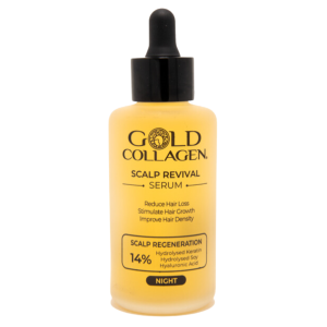 Gold collagen scalp revival serum 100 ml