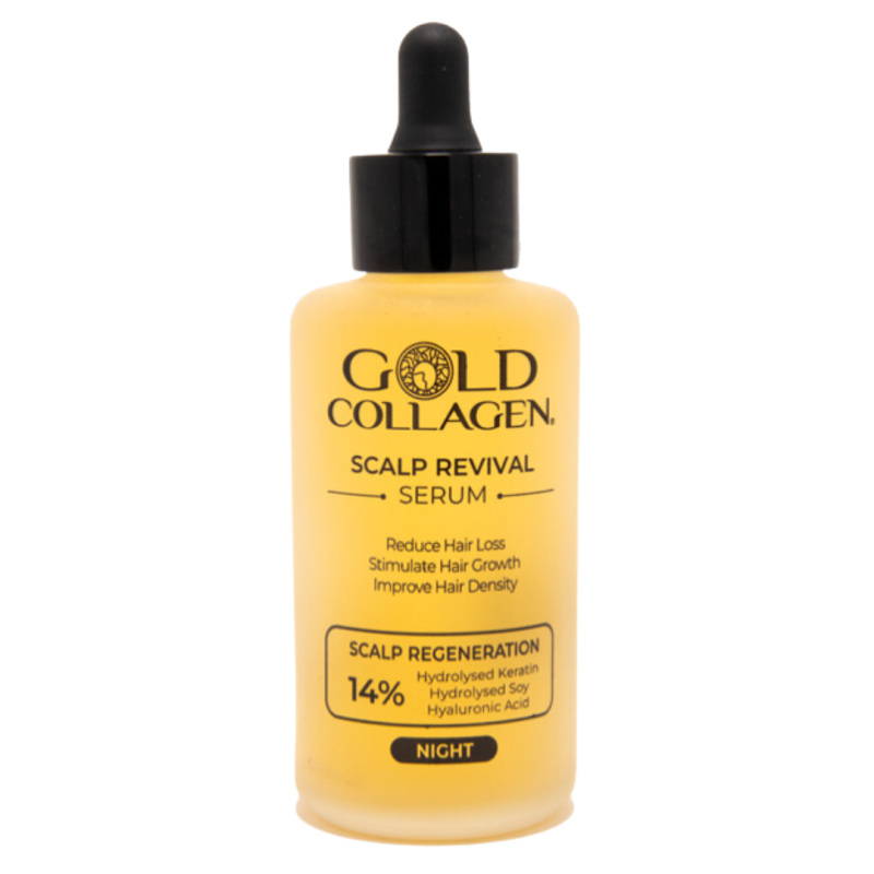 Gold collagen scalp revival serum 100 ml