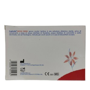 Gocce oculari lenitive euphralia occhi rossi 15 flaconcini monodose 0,5 ml