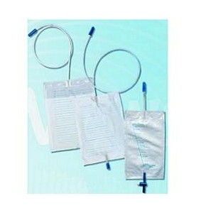 Sacca di drenaggio da letto per incontinenza con valvola dinon ritorno e rubinetto di scarico 2 lt tubo 130 cm 30 pezzi