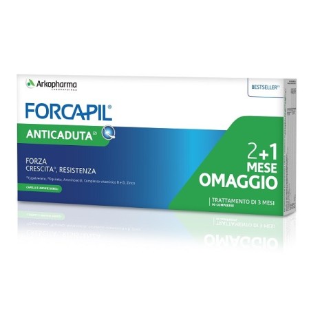 Forcapil anticaduta 90 compresse 2+1 mese in omaggio