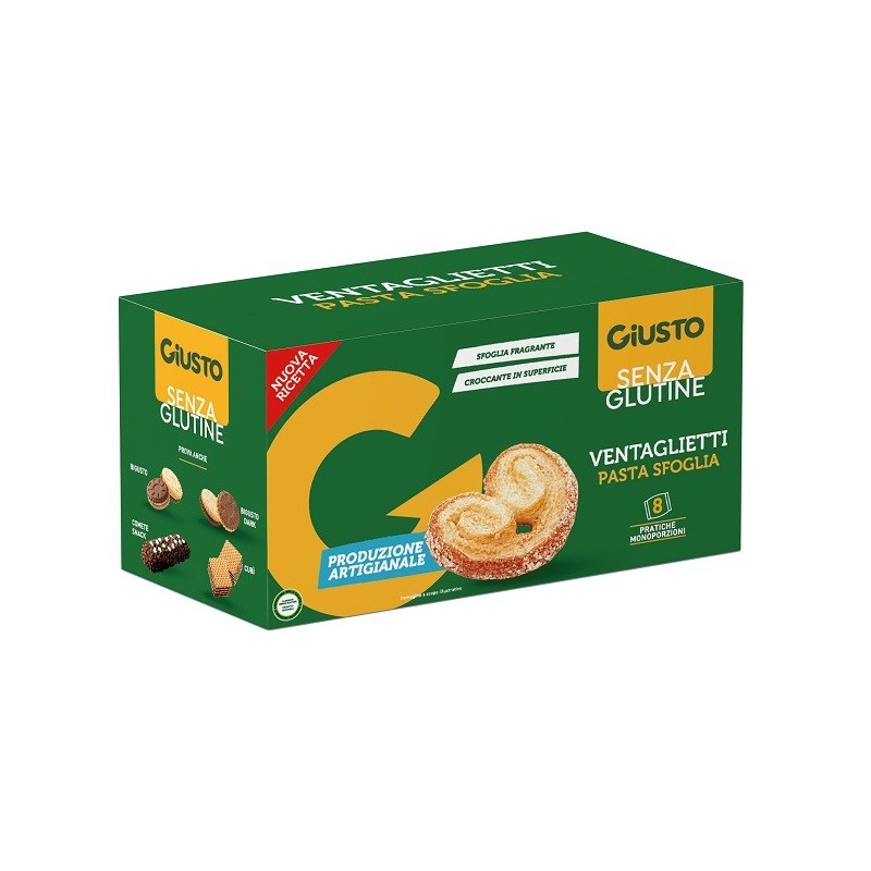 Giusto senza glutine ventaglietti 80 g