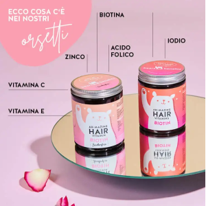 Ah-mazing hair vitamins mit biotin sugarfree 45 caramelle gommose
