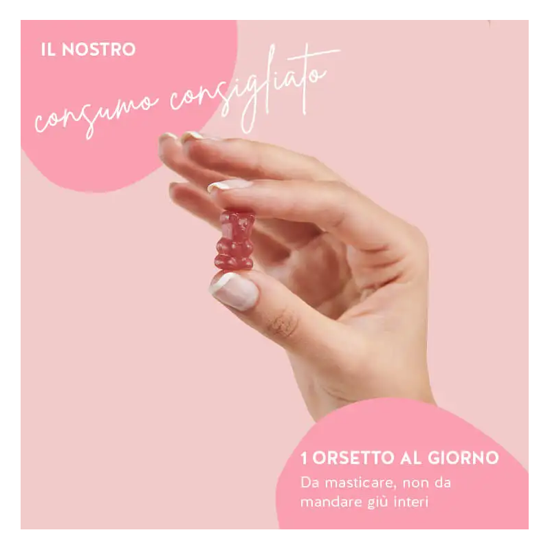 Ah-mazing hair vitamins mit biotin sugarfree 45 caramelle gommose