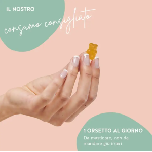 One bear a day vitamin immun boost mit vitamin c & d 45 caramelle gommose